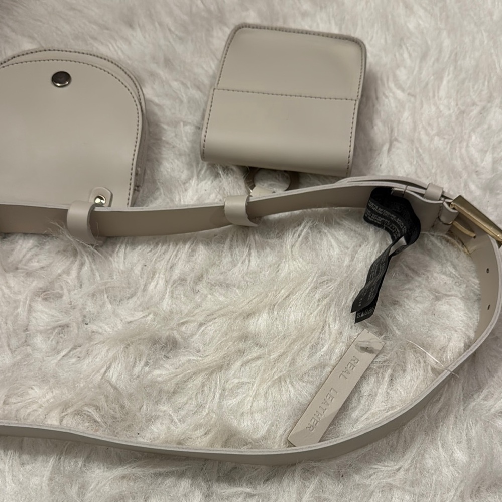 Elegant Cream Belt Bag - Picture 11 of 15